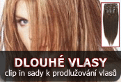 CLIP IN sady clip in sady k prodlužování vlasů